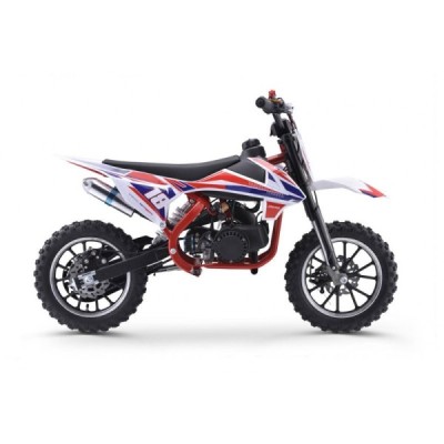 Minicross Leramotors Devil Deluxe 49cc 2T - červená