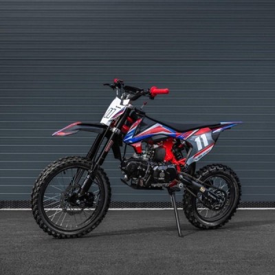 Pitbike Leramotors Shark 125ccm E-Start 4T 17/14 oranžová