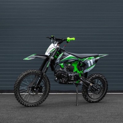 Pitbike Leramotors Shark 125ccm E-Start 4T 17/14 oranžová