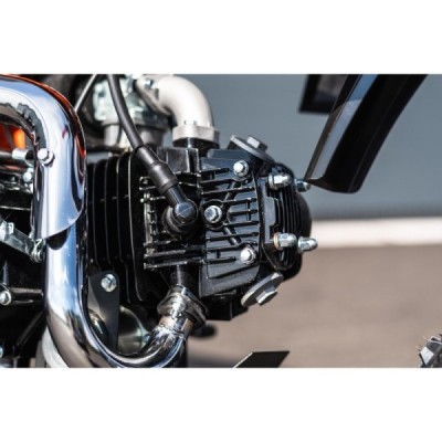 Pitbike Leramotors Shark 125ccm E-Start 4T 17/14 oranžová