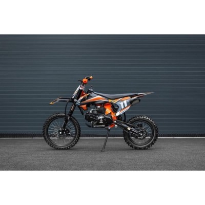 Pitbike Leramotors Shark 125ccm E-Start 4T 17/14 oranžová