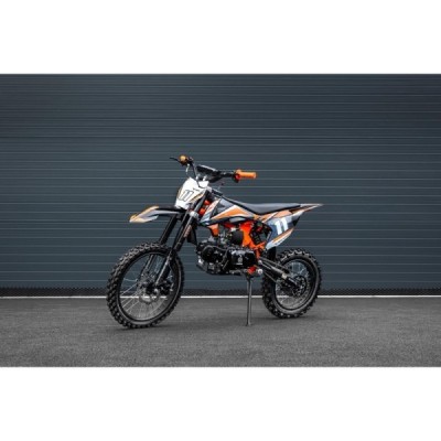 Pitbike Leramotors Shark 125ccm E-Start 4T 17/14 oranžová