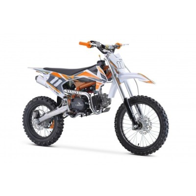 Pitbike Leramotors Shark 125ccm 4T 17/14 oranžová