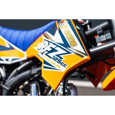 Pitbike Leramotors By Apollo Jaguar 125cc 17/14 E-Start Zelená