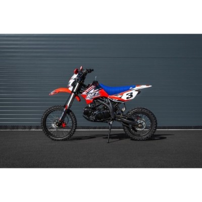 Pitbike Leramotors By Apollo Jaguar 125cc 17/14 E-Start Červená