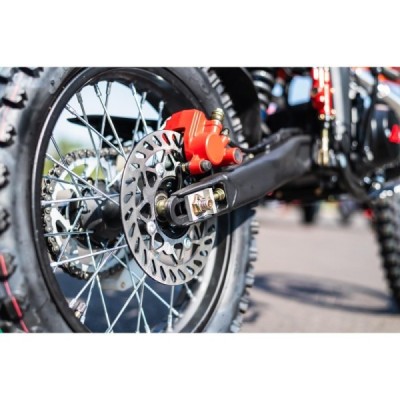 Pitbike Leramotors By Apollo Jaguar 125cc 17/14 E-Start Červená