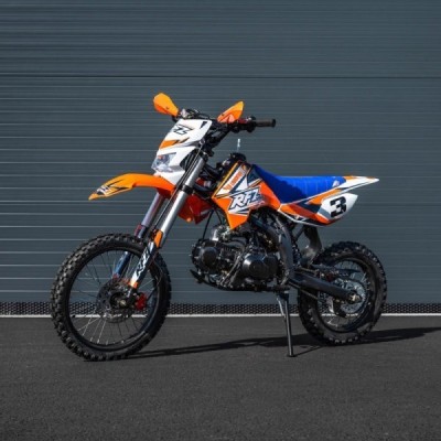 Pitbike Leramotors By Apollo Jaguar 125cc 17/14 E-Start Oranžová