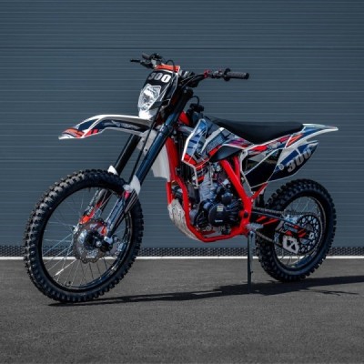 Pitbike Leramotors Killer PRO 300cc H2O 21/18 červená