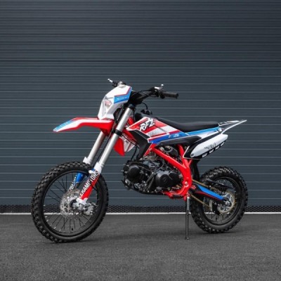 Pitbike Leramotors By Apollo THUNDER 125cc 17/14 E-Start Èervená