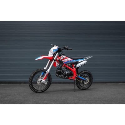 Pitbike Leramotors By Apollo THUNDER 125cc 17/14 E-Start Èervená