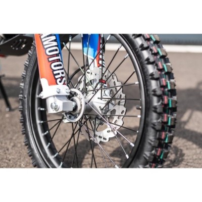 Pitbike Leramotors By Apollo THUNDER 125cc 17/14 E-Start Èervená