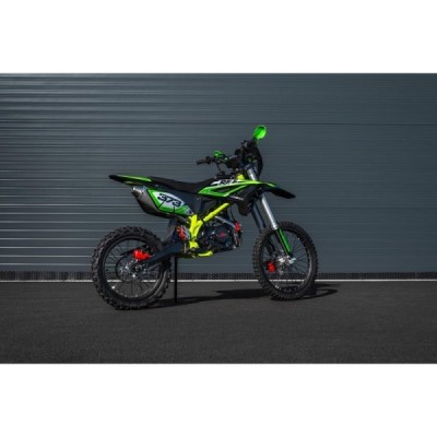 Pitbike Leramotors By Apollo THUNDER 140cc 19/16 E-Start Zelená