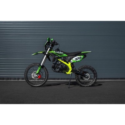 Pitbike Leramotors By Apollo THUNDER 140cc 19/16 E-Start Zelená