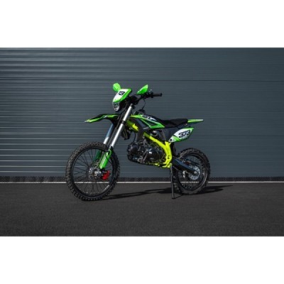 Pitbike Leramotors By Apollo THUNDER 140cc 19/16 E-Start Zelená