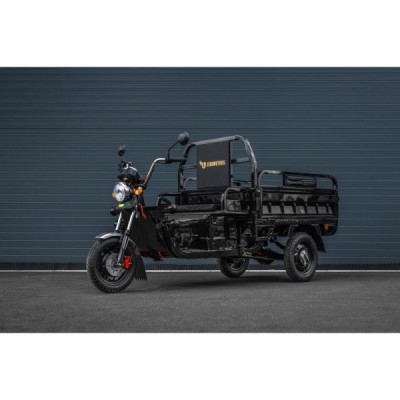 Elektrická nákladní tøíkolka Leramotors Cargo G1 1000W - Tuk Tuk Èerná