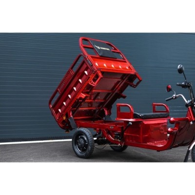 Elektrická nákladní tøíkolka Leramotors Cargo G1 1000W - Tuk Tuk Èerná