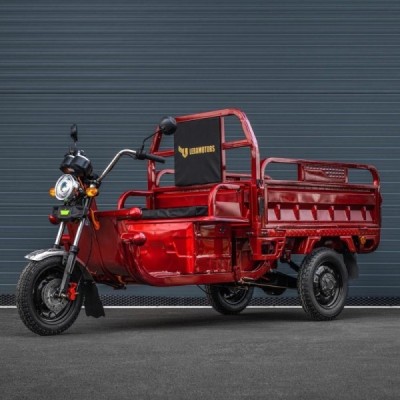 Elektrická nákladní tøíkolka Leramotors Cargo G1 1000W - Tuk Tuk Èervená
