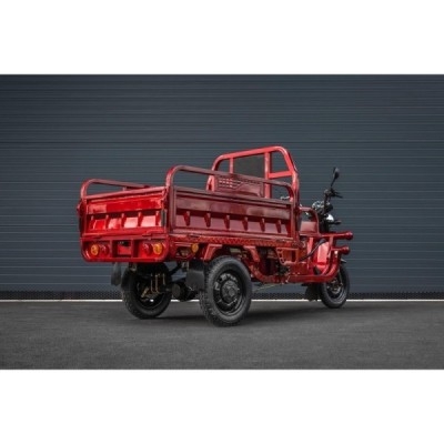 Elektrická nákladní tøíkolka Leramotors Cargo G1 1000W - Tuk Tuk Èervená