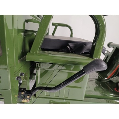 Elektrická nákladní tøíkolka Leramotors Cargo G1 1000W - Tuk Tuk Zelená 2 x baterie