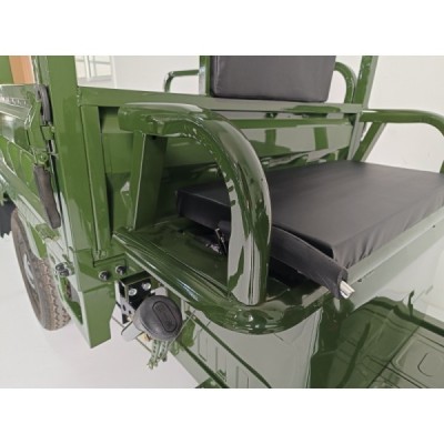 Elektrická nákladní tøíkolka Leramotors Cargo G1 1000W - Tuk Tuk Zelená 2 x baterie