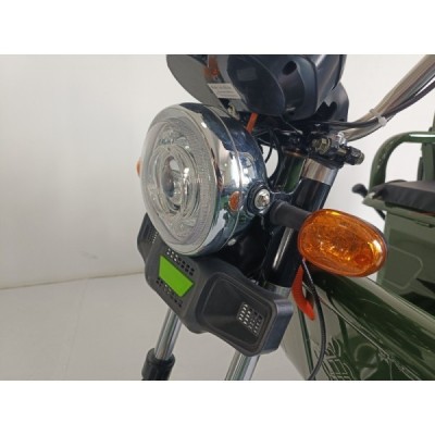 Elektrická nákladní tøíkolka Leramotors Cargo G1 1000W - Tuk Tuk Zelená 2 x baterie