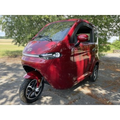 Elektromobil - Elektrická tøíkolka Leramotors E3 Èervená
