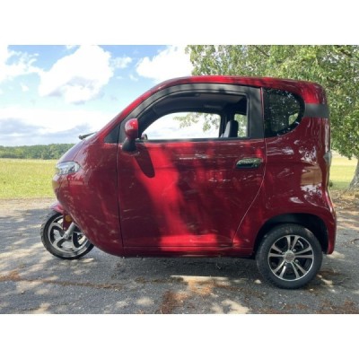 Elektromobil - Elektrická tøíkolka Leramotors E3 Èervená