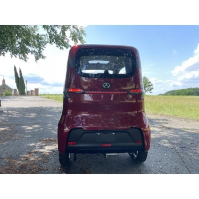 Elektromobil - Elektrická tøíkolka Leramotors E3 Èervená