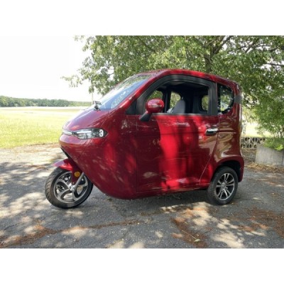 Elektromobil - Elektrická tøíkolka Leramotors E3 Èervená