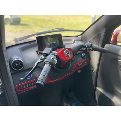 Elektromobil - Elektrická tøíkolka Leramotors E3 Èervená