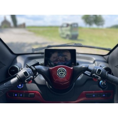 Elektromobil - Elektrická tøíkolka Leramotors E3 Èervená