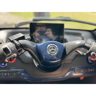 Elektromobil - Elektrická tøíkolka Leramotors E3 Modrá Navy