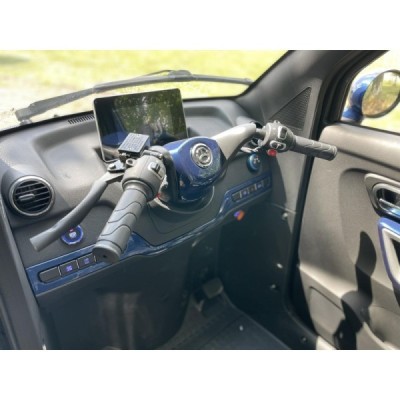 Elektromobil - Elektrická tøíkolka Leramotors E3 Modrá Navy