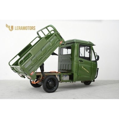 Elektrická tøíkolka Leramotors tuk tuk Cargo G5 2000W COC Zelená