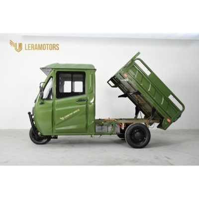 Elektrická tøíkolka Leramotors tuk tuk Cargo G5 2000W COC Zelená