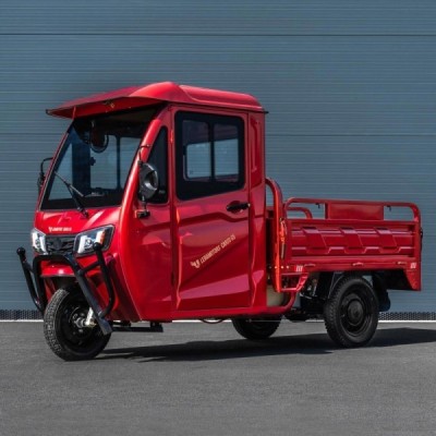 Elektrická tøíkolka Leramotors tuk tuk Cargo G5 2000W COC Èervená