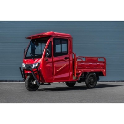Elektrická tøíkolka Leramotors tuk tuk Cargo G5 2000W COC Èervená