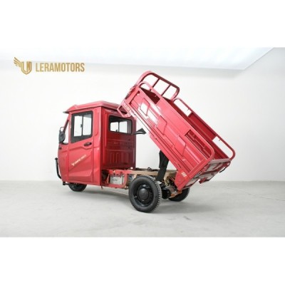 Elektrická tøíkolka Leramotors tuk tuk Cargo G5 2000W COC Èervená