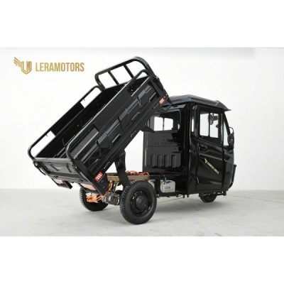 Elektrická tøíkolka Leramotors tuk tuk Cargo G5 2000W COC Èerná