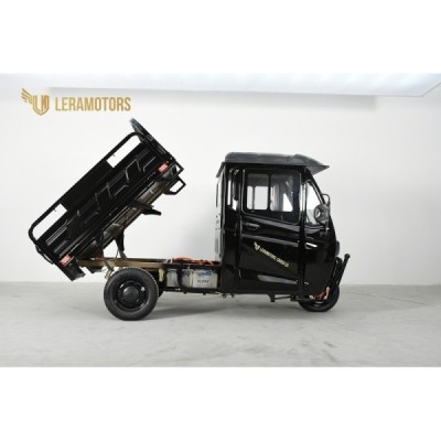 Elektrická tøíkolka Leramotors tuk tuk Cargo G5 2000W COC Èerná