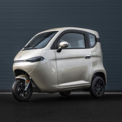 Elektromobil - Elektrická tøíkolka Leramotors E3 Zlatá LiFePO4 100AH