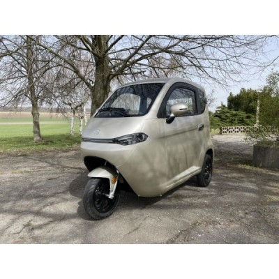 Elektromobil - Elektrická tøíkolka Leramotors E3 Zlatá LiFePO4 100AH