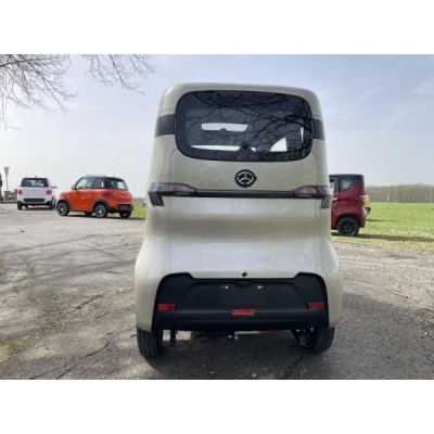 Elektromobil - Elektrická tøíkolka Leramotors E3 Zlatá LiFePO4 100AH