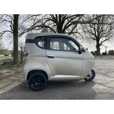 Elektromobil - Elektrická tøíkolka Leramotors E3 Zlatá LiFePO4 100AH