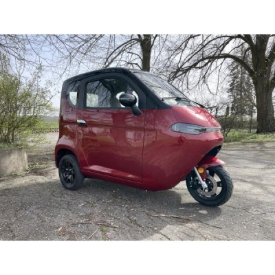 Elektromobil - Elektrická tøíkolka Leramotors E3 Èervená Limited LiFePO4 100AH