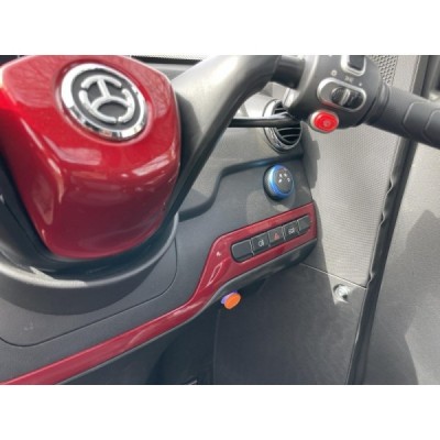 Elektromobil - Elektrická tøíkolka Leramotors E3 Èervená Limited LiFePO4 100AH