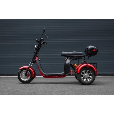 Elektrická tøíkolka Leramotors Scooters C5 2000W Èervená