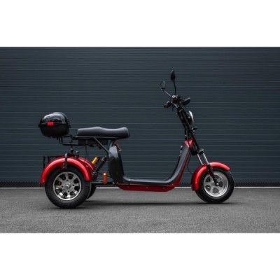 Elektrická tøíkolka Leramotors Scooters C5 2000W Èervená