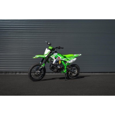 Pitbike Leramotors By Apollo THUNDER 125 poloautomat 14/12 E-Start Zelená