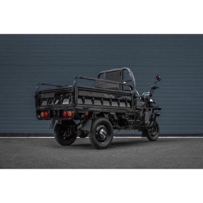 Elektrická nákladní tøíkolka s kabinou Leramotors Cargo G1 1000W - Tuk Tuk Èerná